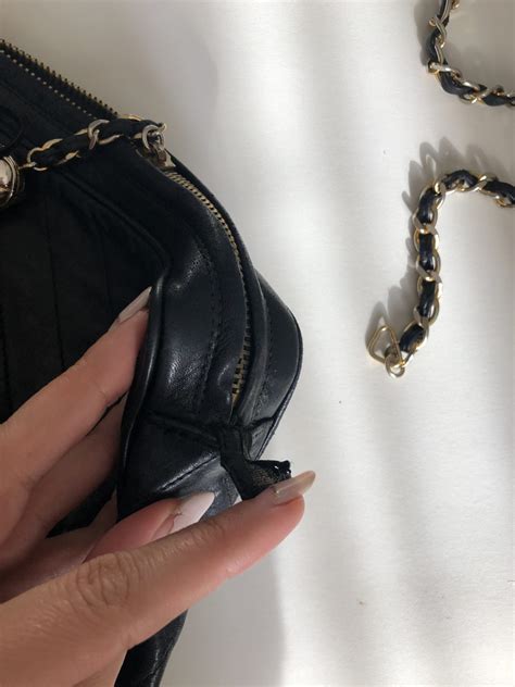 restoring antique chanel bag